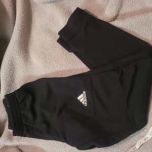 Adidas Black Jogger Pants EUC